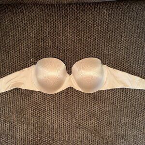 Maidenform Strapless Tan Bra, Size 36C, Excellent condition